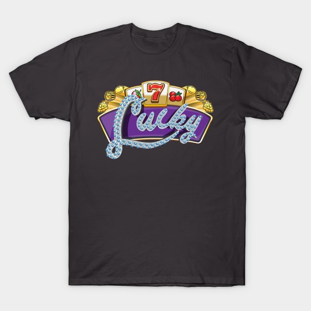 Your Lucky Number Seven T-Shirt by dojranliev